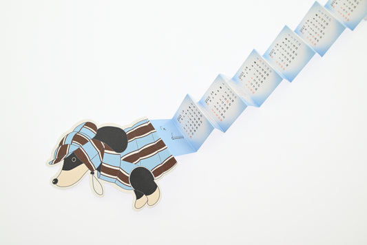 2026 カレンダー ダックスフント