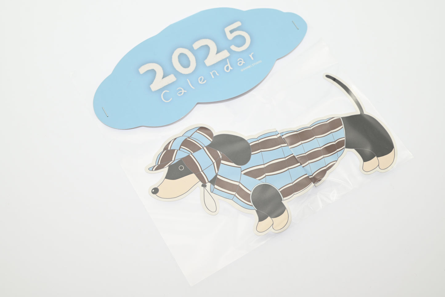 2025 カレンダー ダックスフント