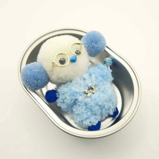 「ミニプー」 ブローチ　ハンドメイド　MPB039